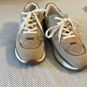 Madewell kickoff sneakers in Drill Khaki
